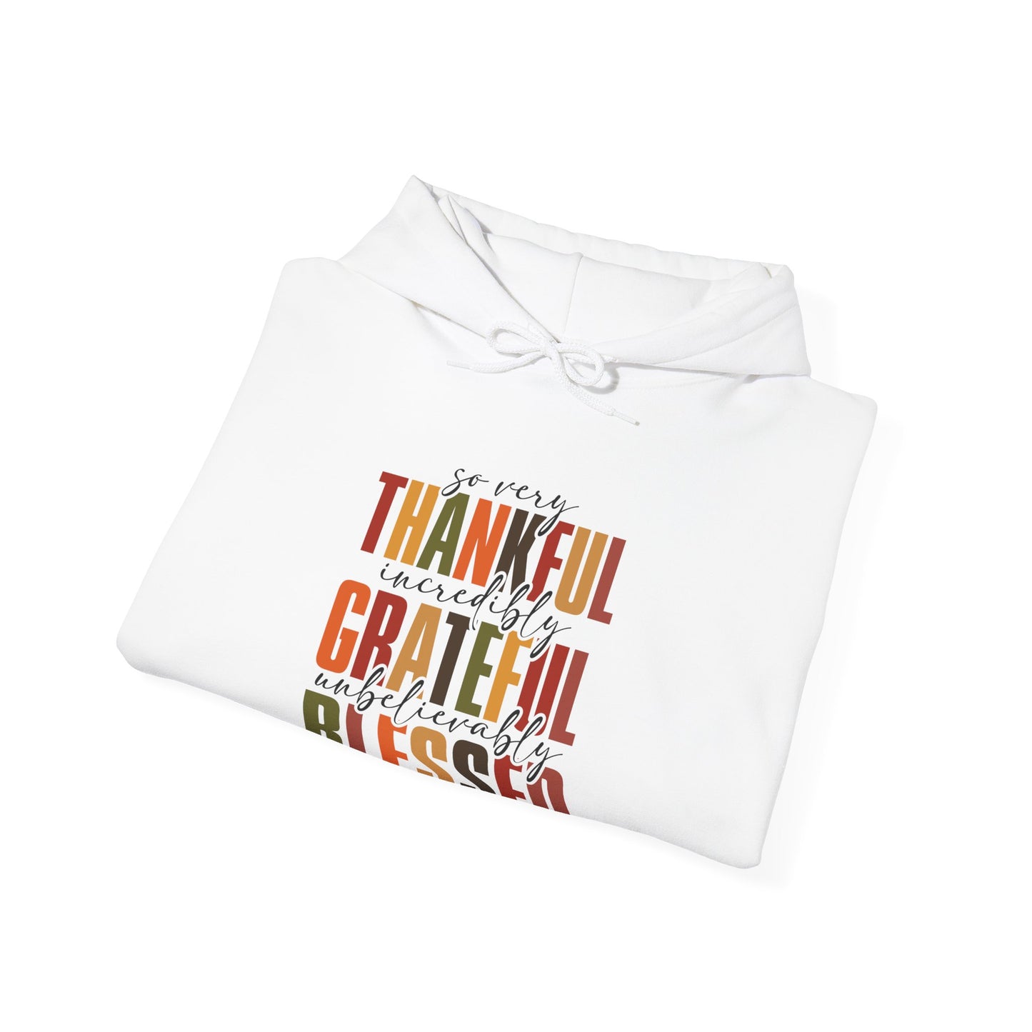 Thankful Grateful Blessed Hoodie