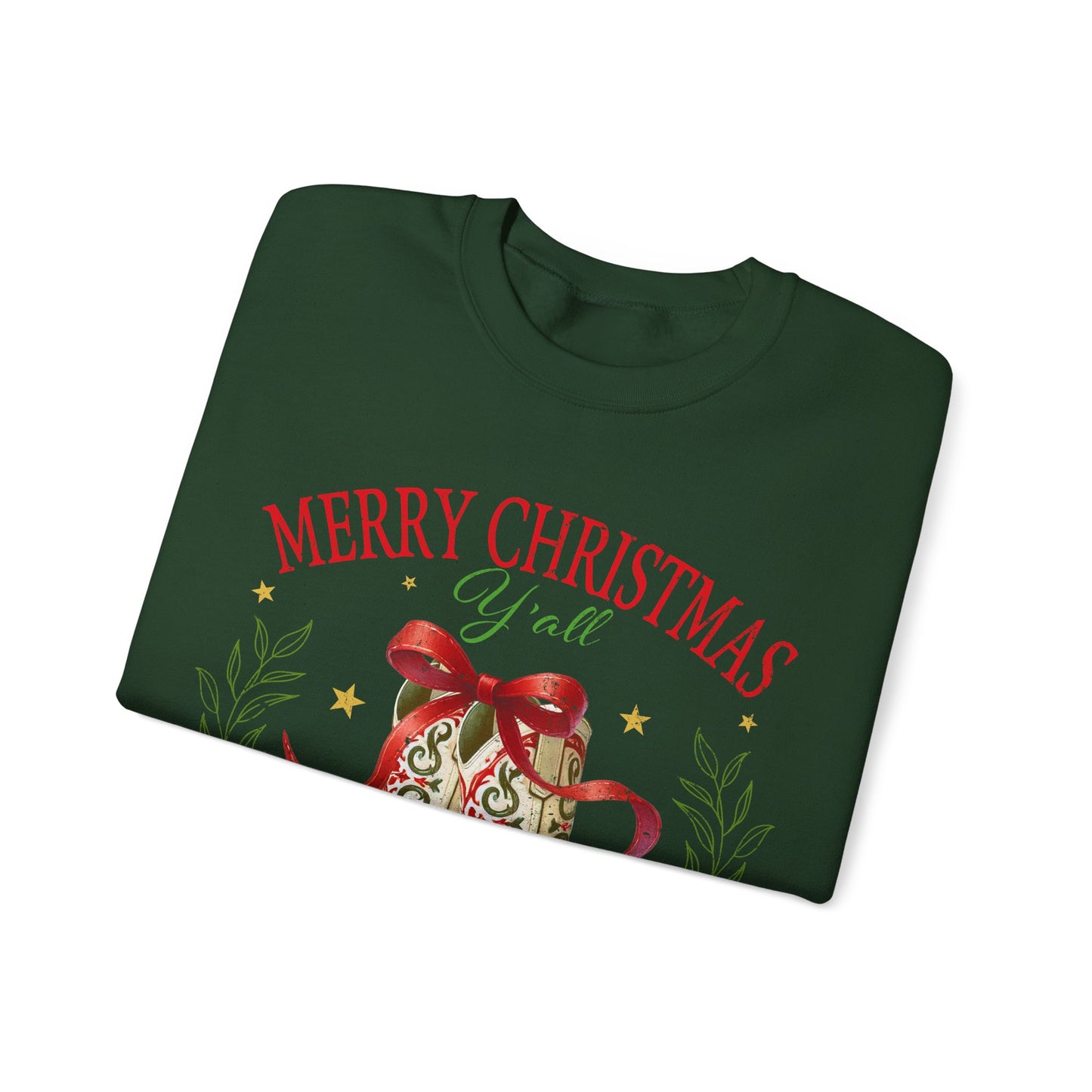 Merry Christmas Y'all Sweatshirt