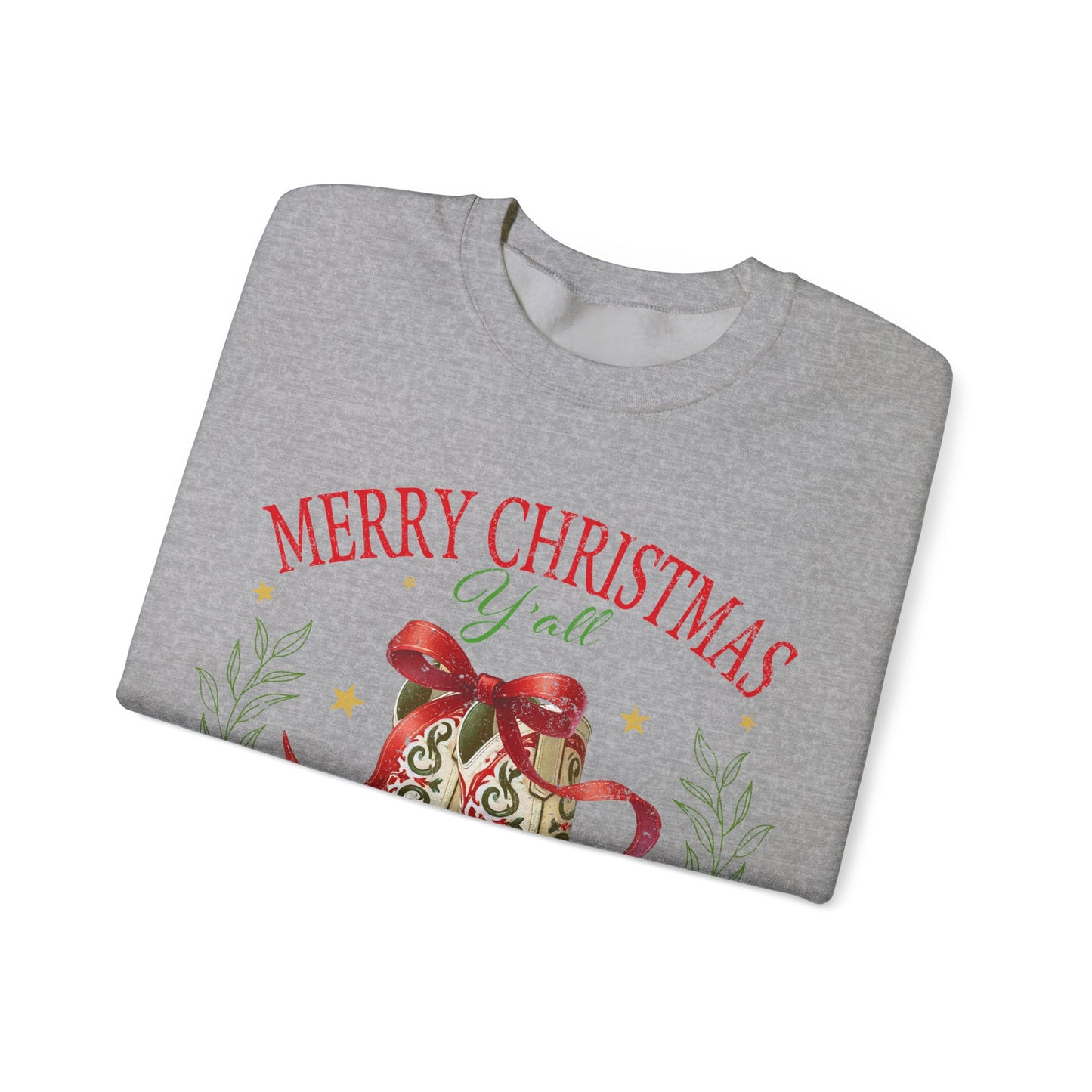 Merry Christmas Y'all Sweatshirt