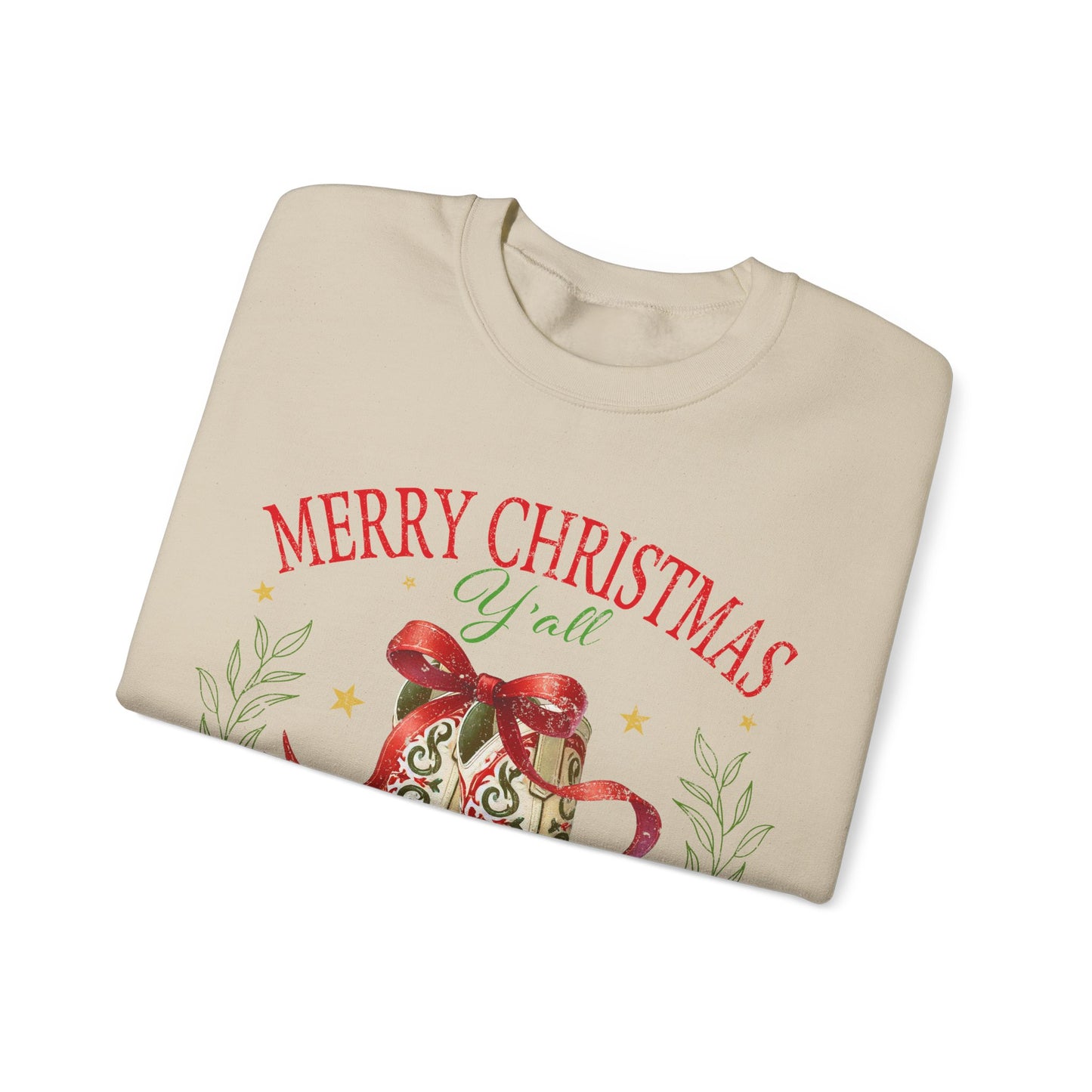 Merry Christmas Y'all Sweatshirt