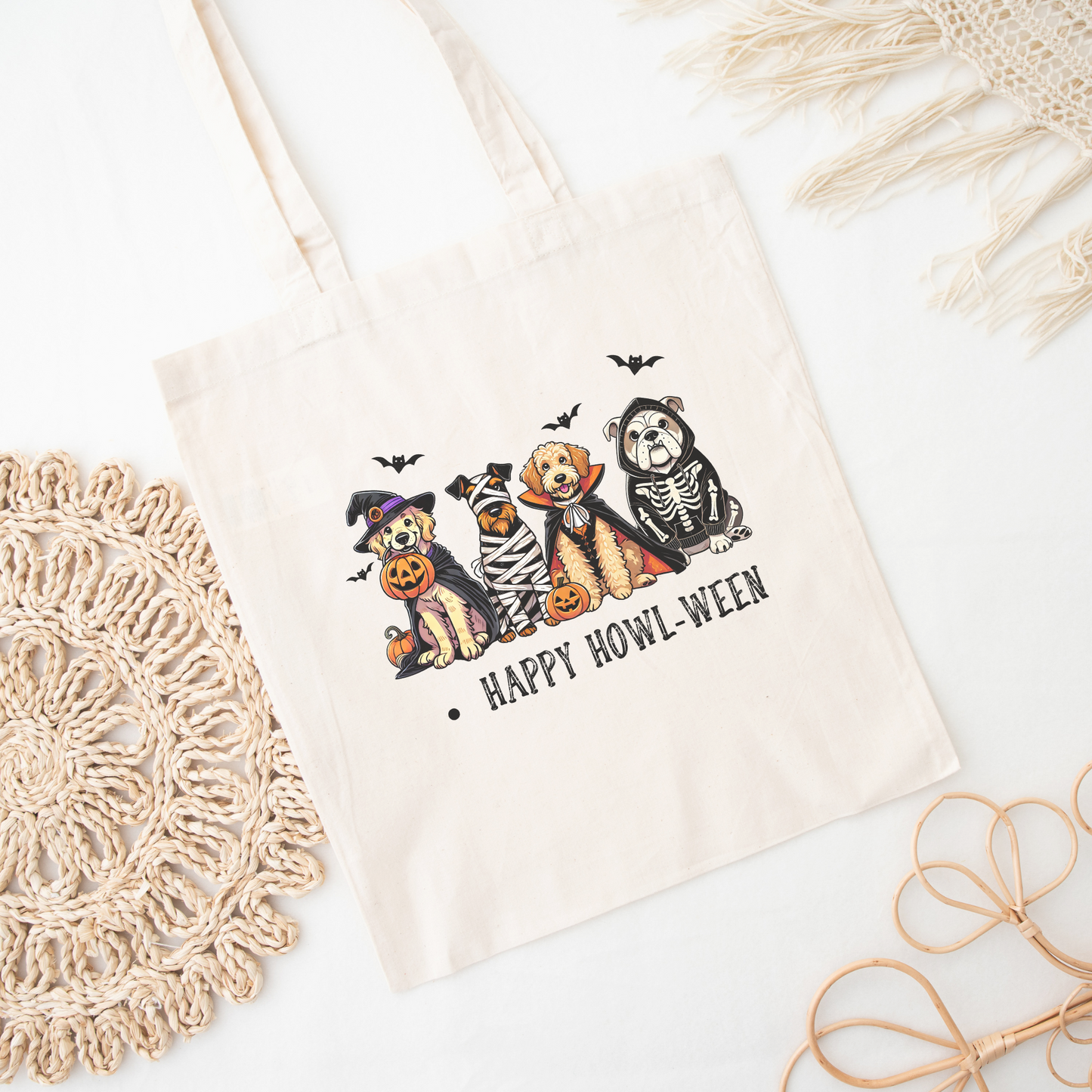 Howl-ween Dog Tote