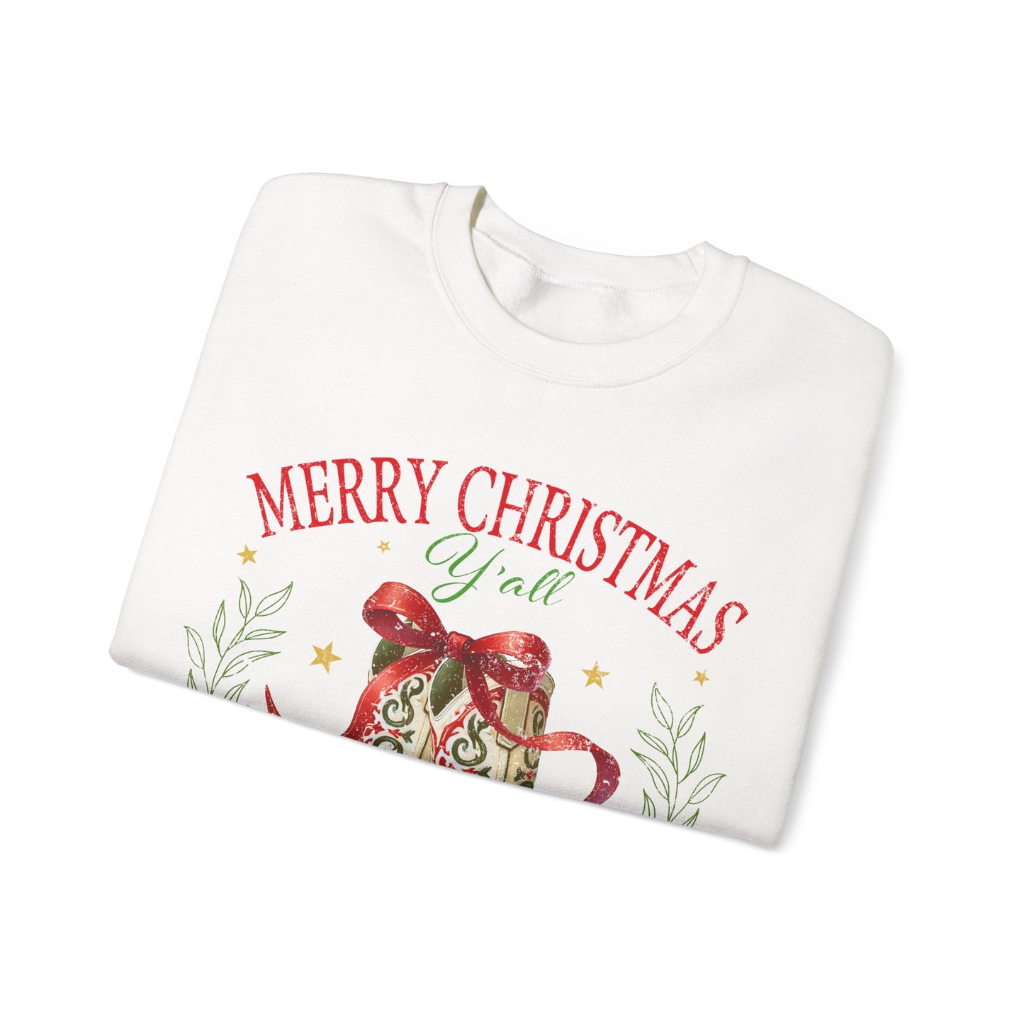 Merry Christmas Y'all Sweatshirt