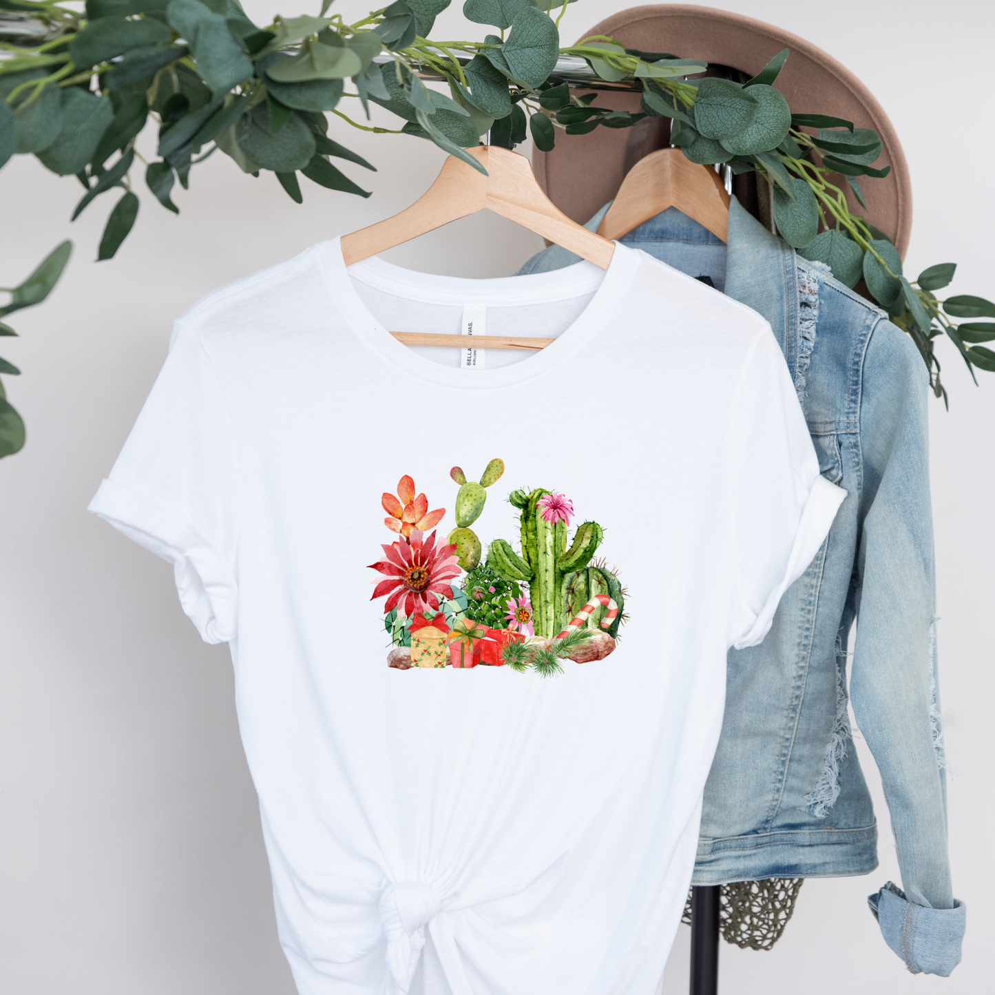 Cactus Floral Graphic Tee