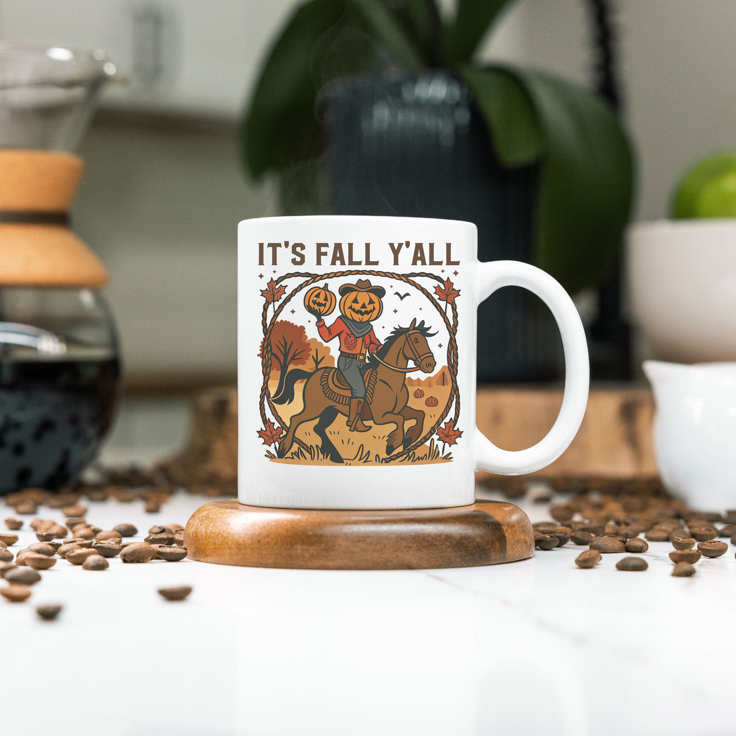 It's Fall Y'All Autumn Ceramic Coffee Mug
