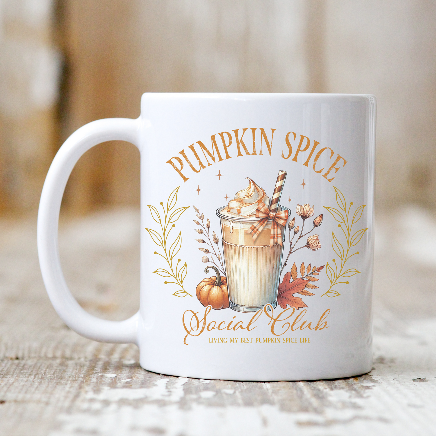 Pumpkin Spice Social Club Mug
