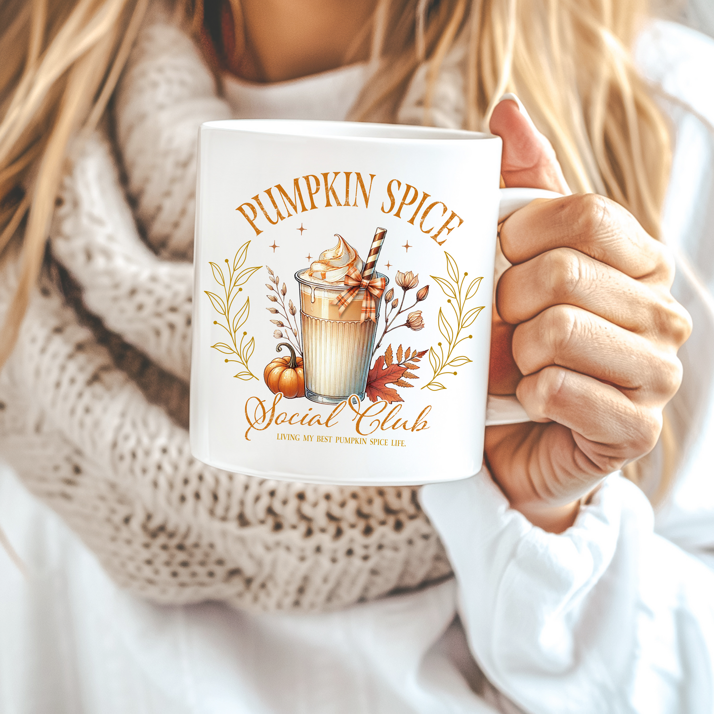 Pumpkin Spice Social Club Mug
