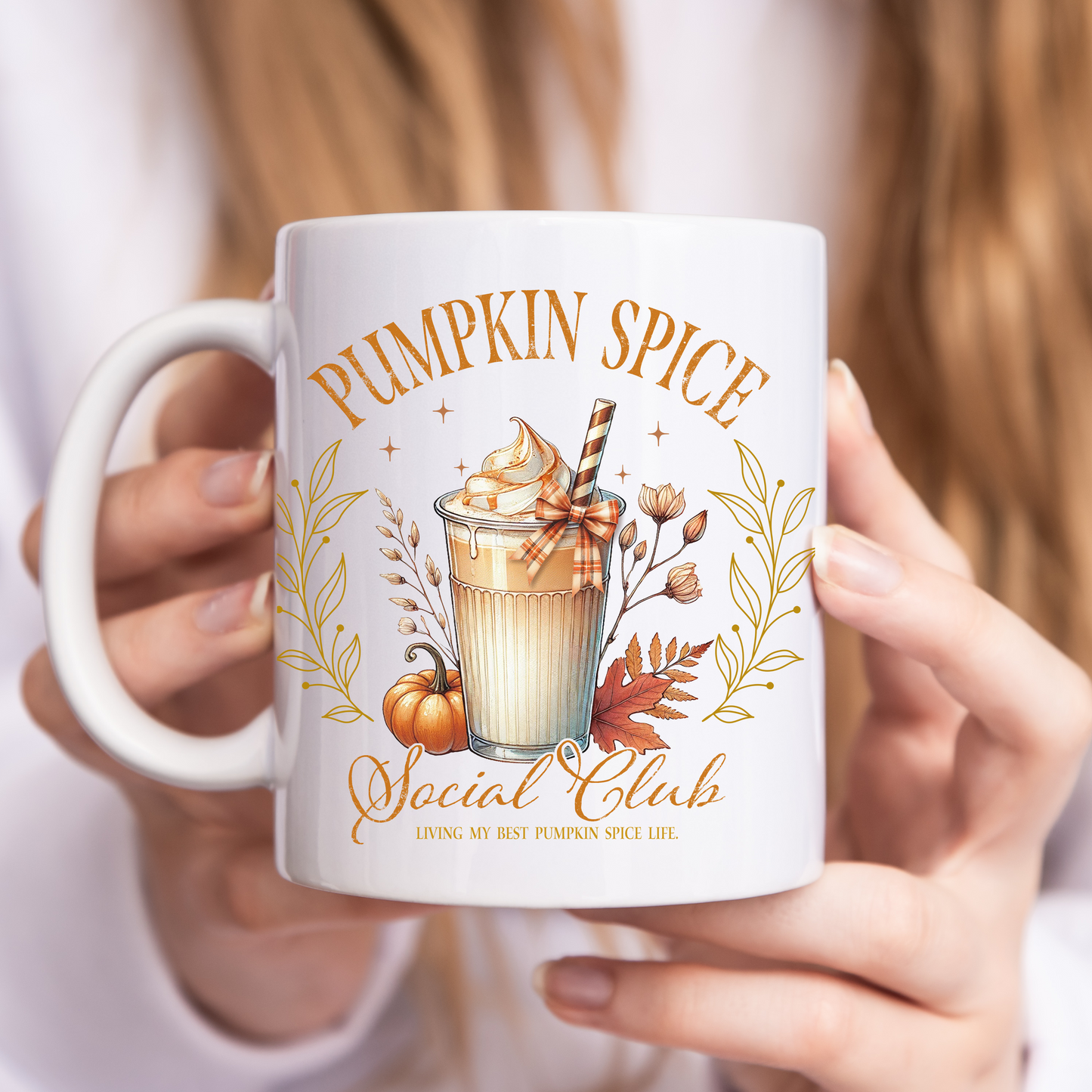 Pumpkin Spice Social Club Mug