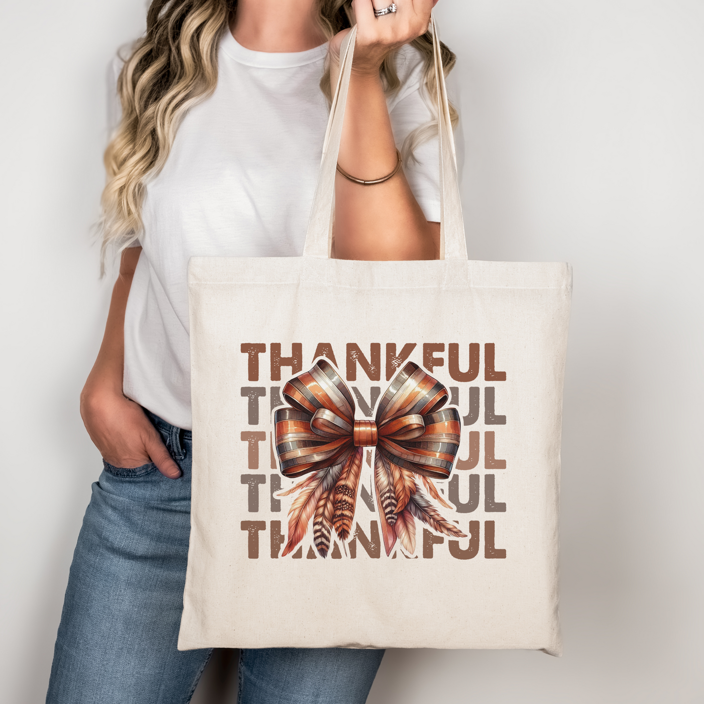 Thanksgiving Canvas Tote Bag,