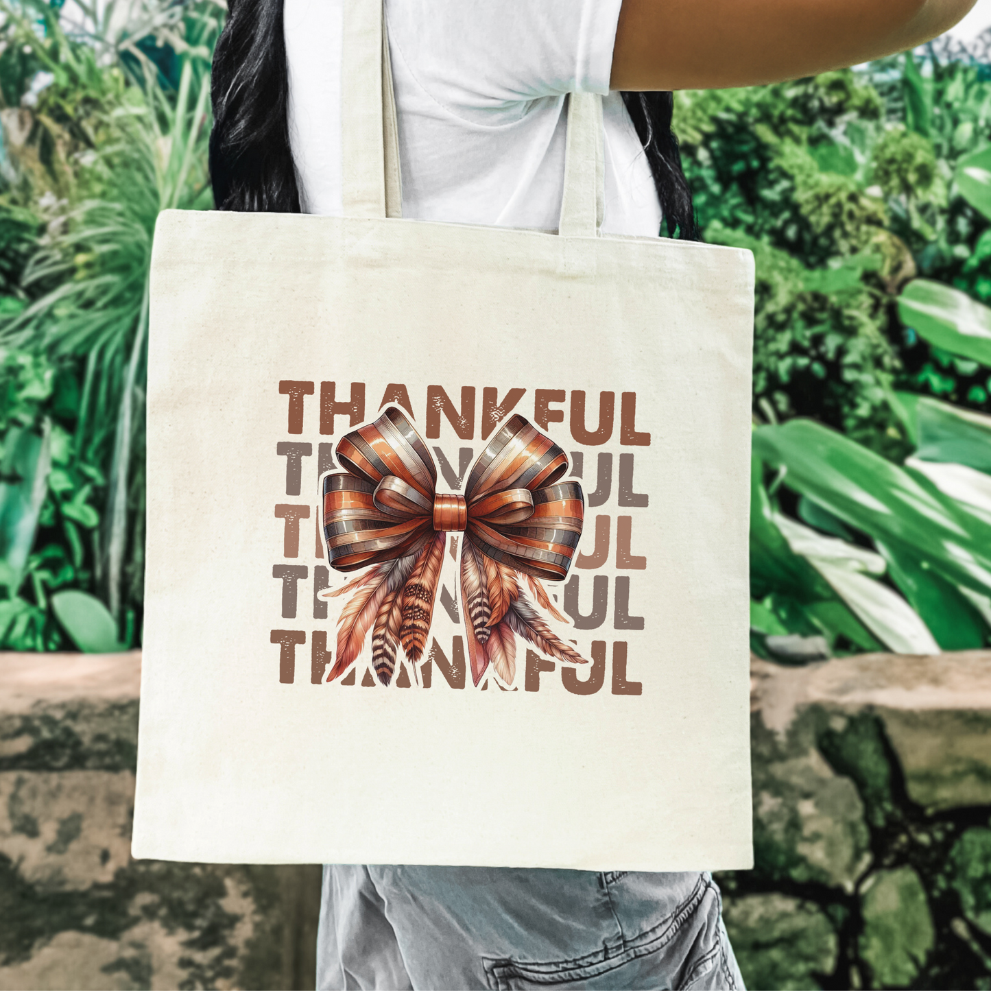 Thanksgiving Canvas Tote Bag,