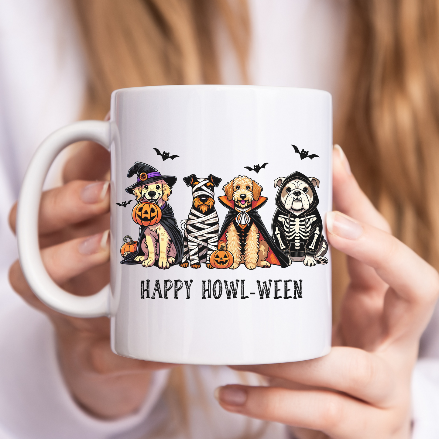 Howl-ween Dog Mug