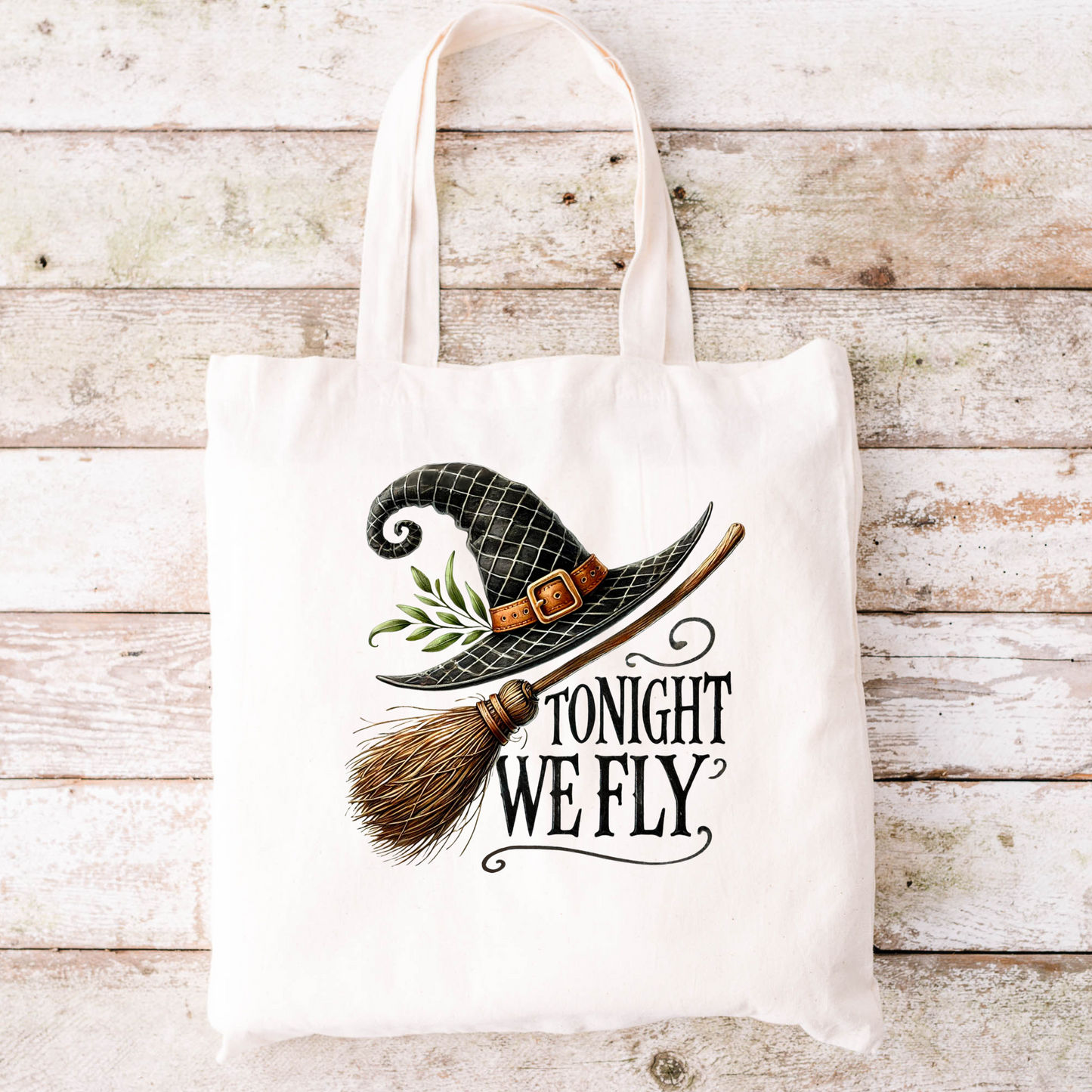 Halloween Witch Tote Bag