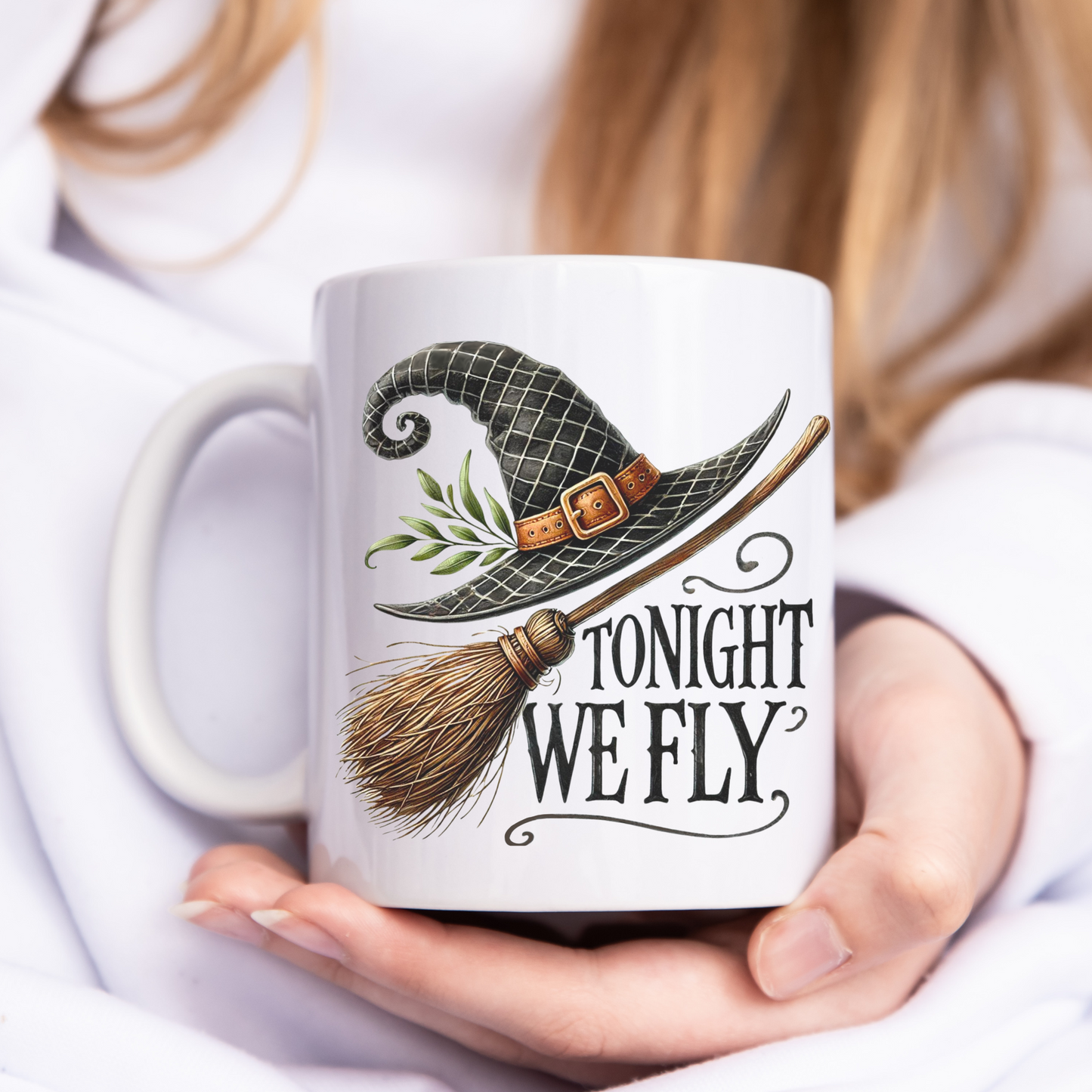 Whimsical Witchy Ceramic Mug