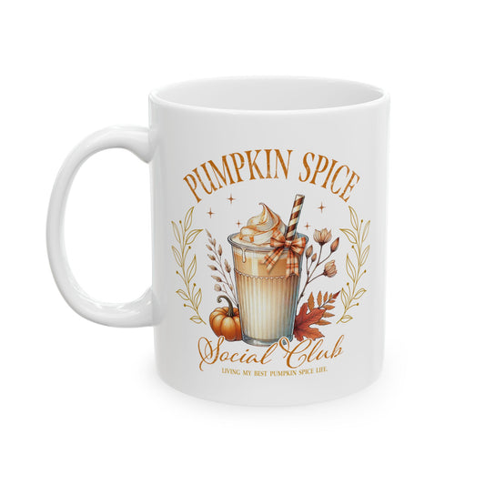 Pumpkin Spice Social Club Mug