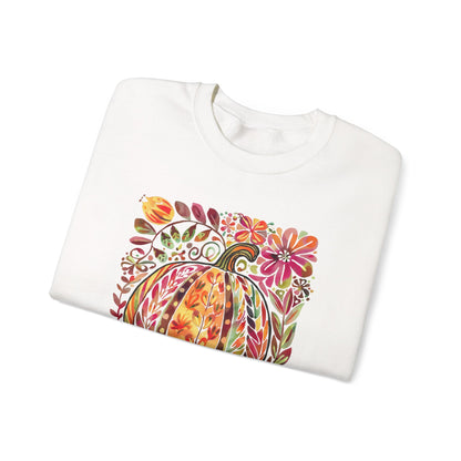 Autumn Pumpkin Crewneck Sweatshirt