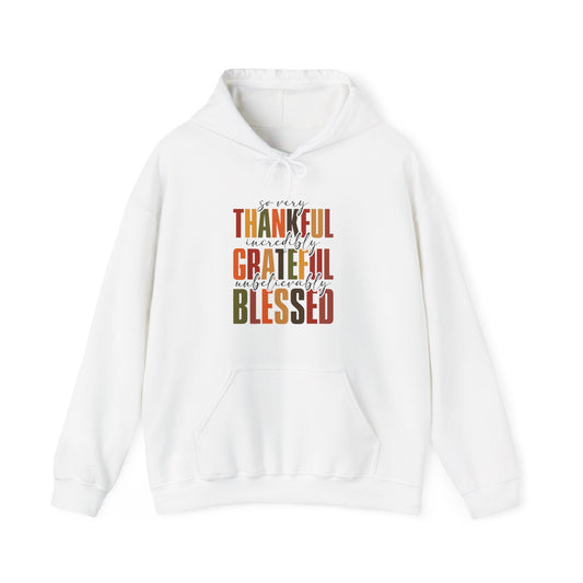 Thankful Grateful Blessed Hoodie