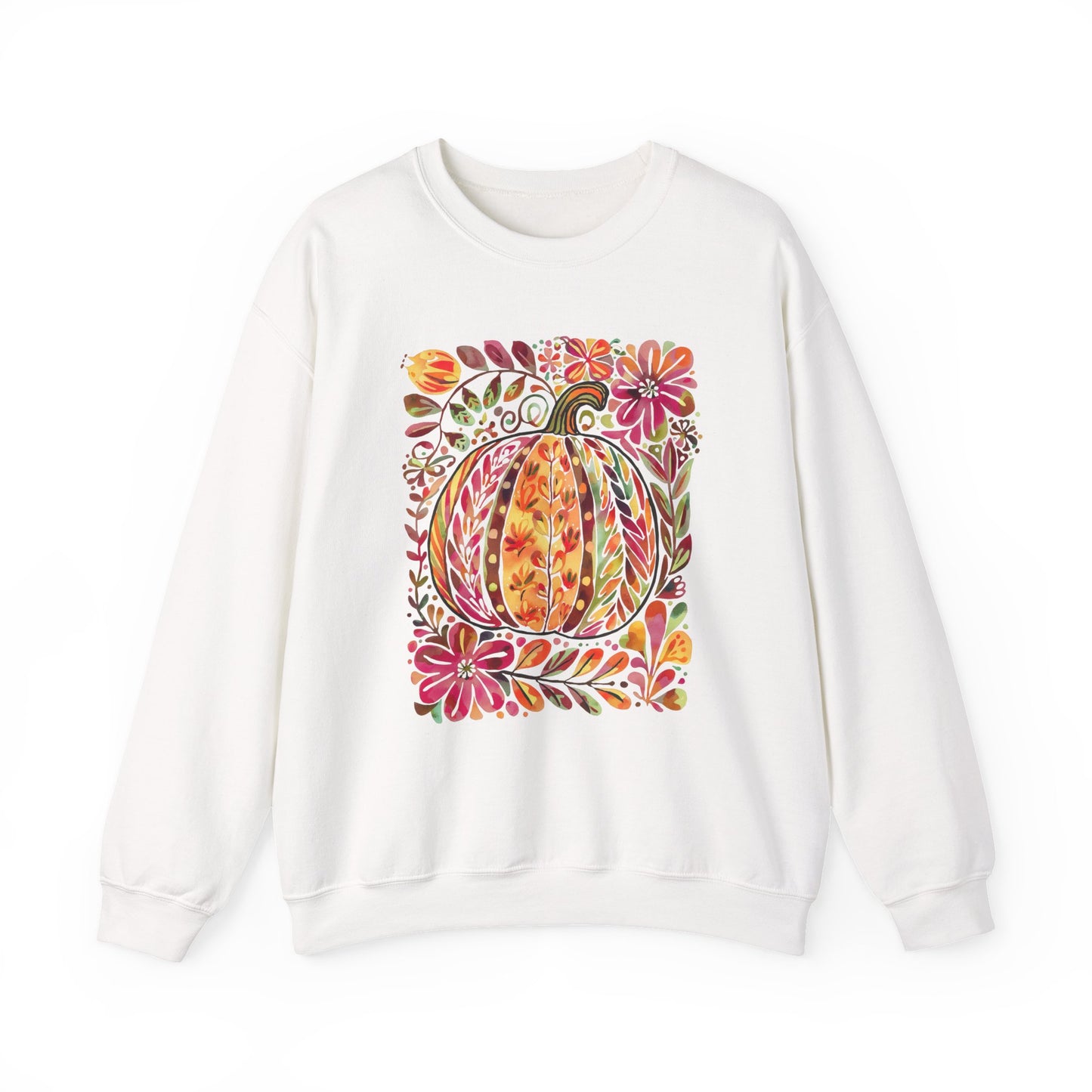 Autumn Pumpkin Crewneck Sweatshirt
