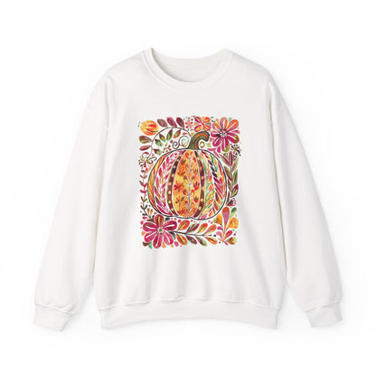 Autumn Pumpkin Crewneck Sweatshirt