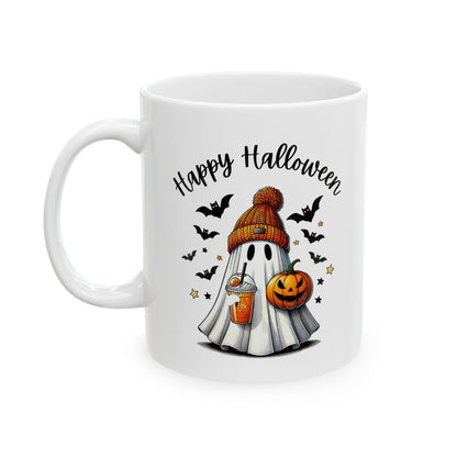 Halloween Ghost Ceramic Mug