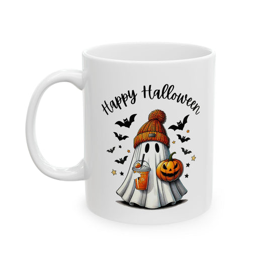 Halloween Ghost Ceramic Mug