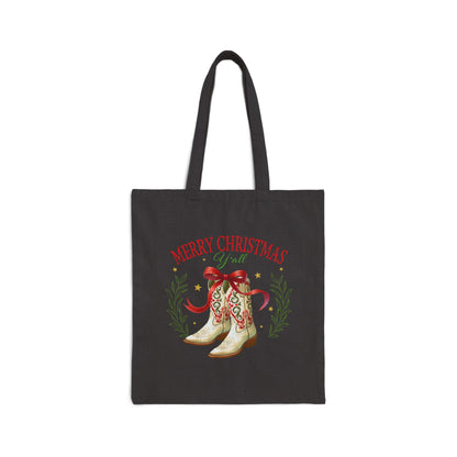 Country Christmas Tote Bag