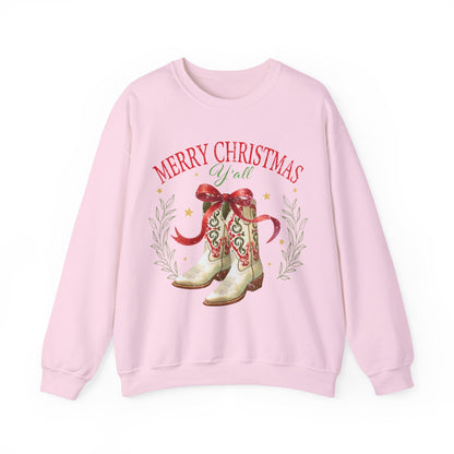 Merry Christmas Y'all Sweatshirt