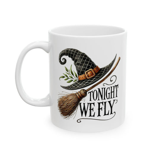 Whimsical Witchy Ceramic Mug