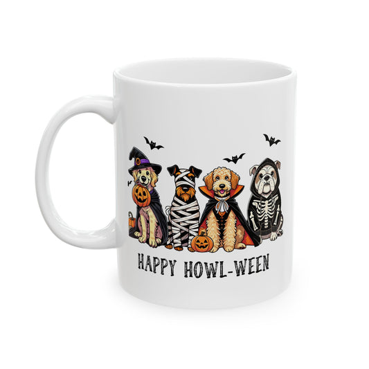 Howl-ween Dog Mug