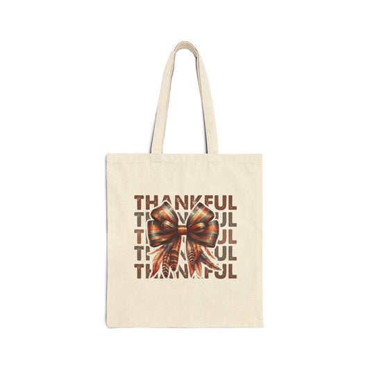 Thanksgiving Canvas Tote Bag,