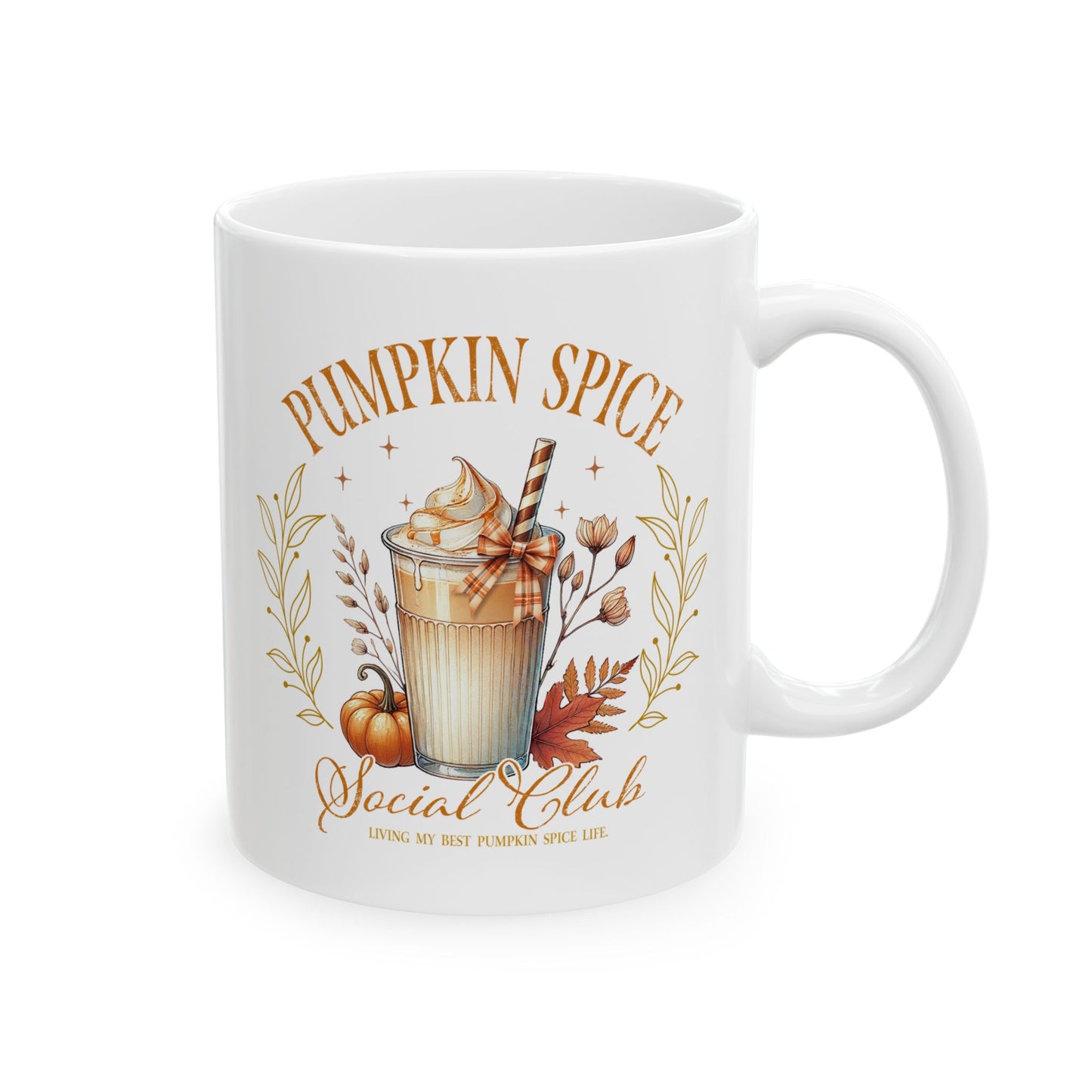 Pumpkin Spice Social Club Mug