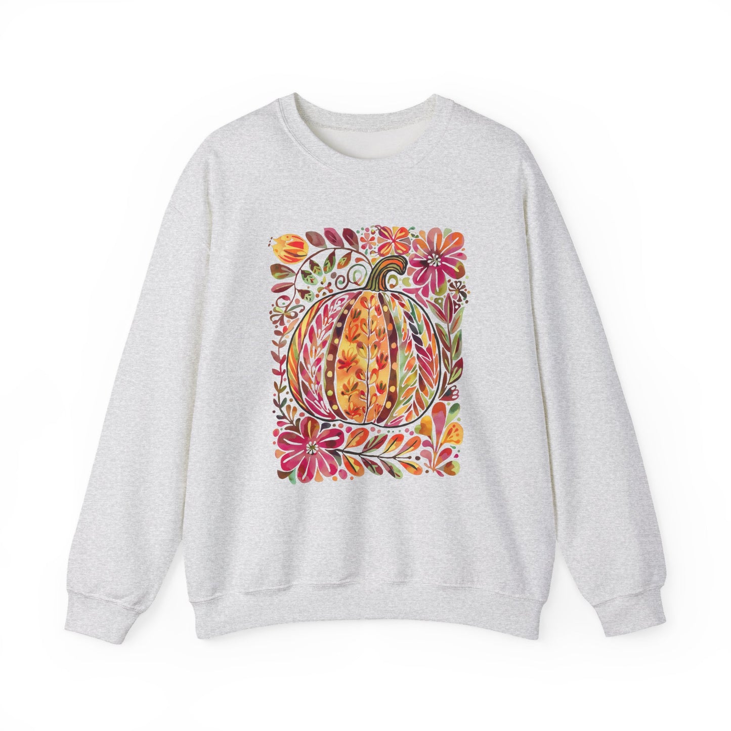 Autumn Pumpkin Crewneck Sweatshirt