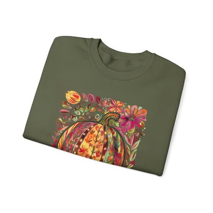 Autumn Pumpkin Crewneck Sweatshirt