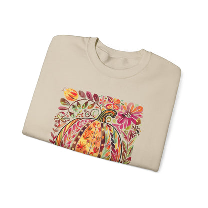 Autumn Pumpkin Crewneck Sweatshirt