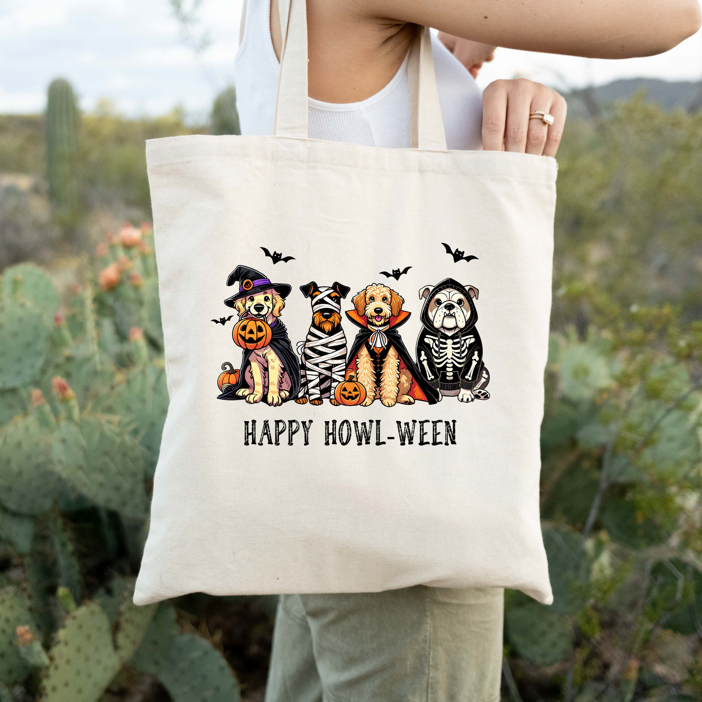 Howl-ween Dog Tote