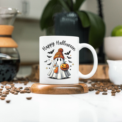 Halloween Ghost Ceramic Mug