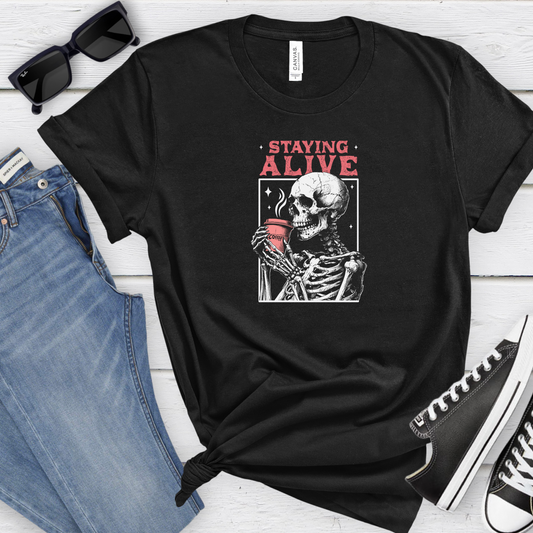 Staying Alive Graphic Tee