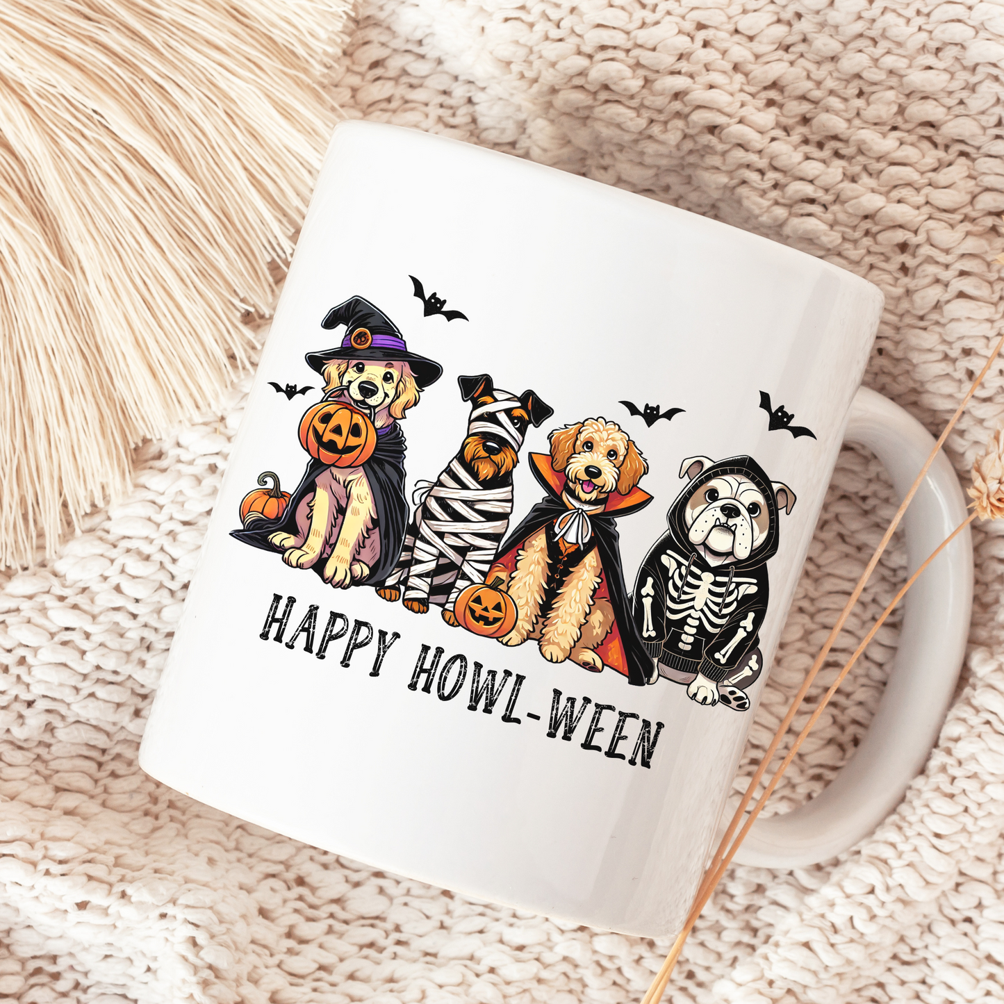 Howl-ween Dog Mug