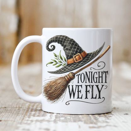 Whimsical Witchy Ceramic Mug