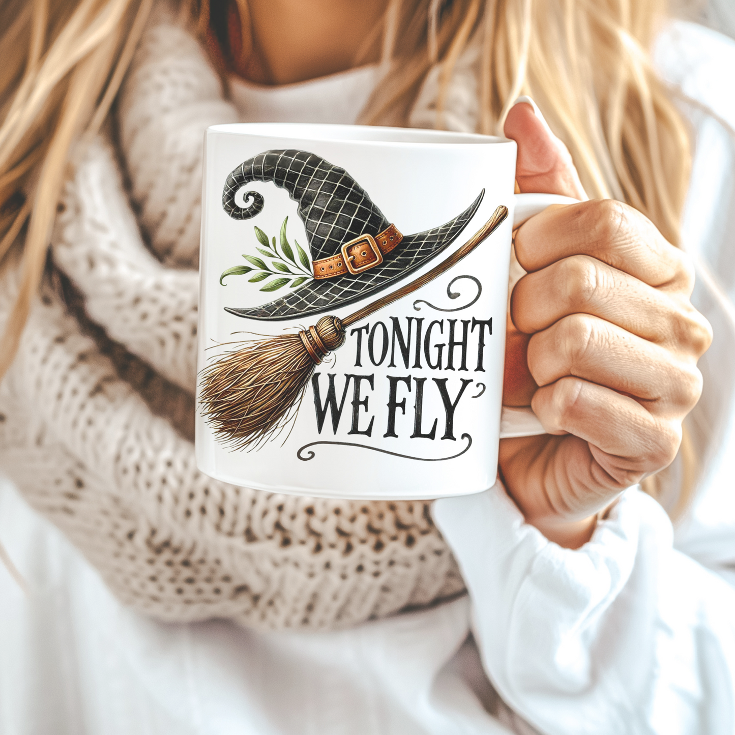 Whimsical Witchy Ceramic Mug
