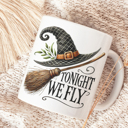 Whimsical Witchy Ceramic Mug